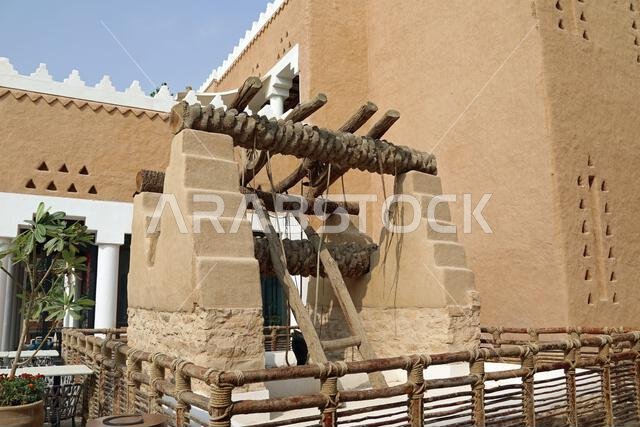 Well at Bujairi Terrace in Riyadh