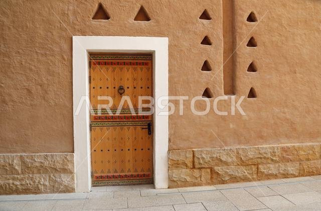 Traditional Middle Eastern architecture at Diriyah in Riyadh