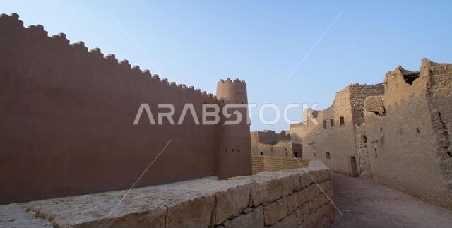 arabian heritage village in riyadh in Saudi Arabia