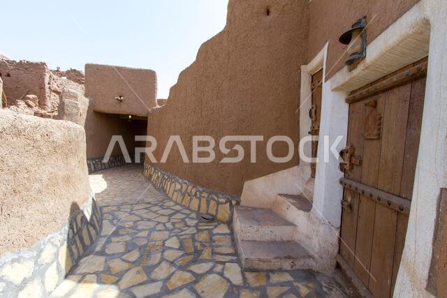 arabian heritage village in riyadh in Saudi Arabia