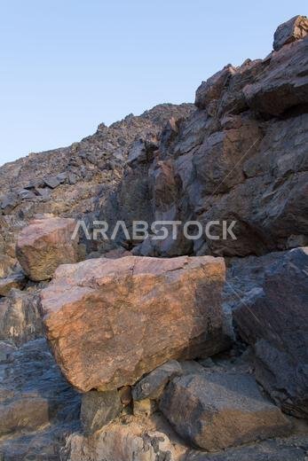 mountains and hills in a town near riyadh in Saudi Arabia mountains and hills in a town near riyadh in Saudi Arabia