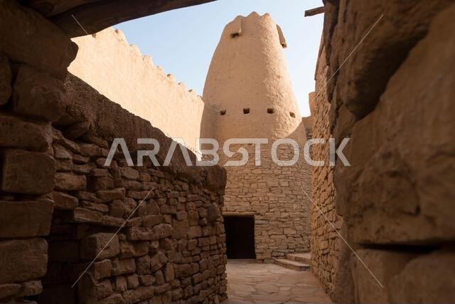 The Marid castle in Dumat Al-Jandal, Al-Jawf region, Saudi Arabia