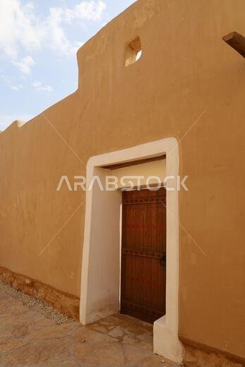 Al Diriyah old capital . Riyadh Saudi Arabia - Diriyah ruins - Saudi culture. National day