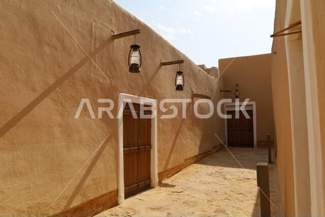الدرعية العاصمة القديمة . الرياض المملكة العربية السعودية - آثار الدرعية - الثقافة السعودية. اليوم الوطني