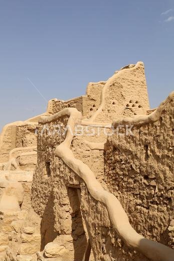 الدرعية العاصمة القديمة . الرياض المملكة العربية السعودية - آثار الدرعية - الثقافة السعودية. اليوم الوطني