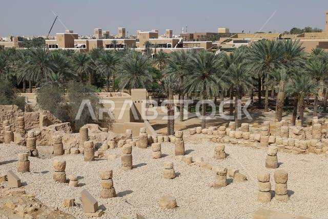 الدرعية العاصمة القديمة . الرياض المملكة العربية السعودية - آثار الدرعية - الثقافة السعودية. اليوم الوطني