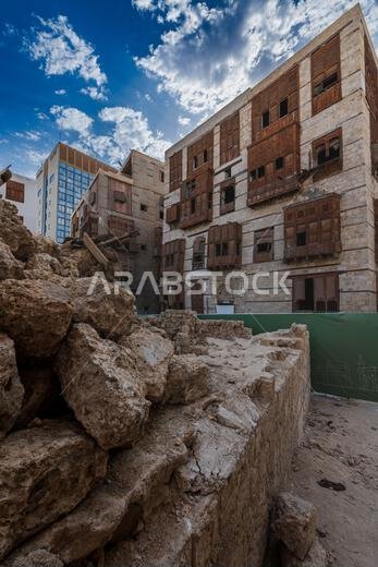 Al-Balad Historical area of Jeddah, the Gate to Makkah UNESCO world heritage site Saudi Arabia