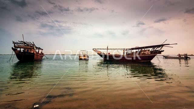 The Dammam sea side offers a wonderful morning view for visitors and locals alike. The calm waters reflect the bright sky, creating a serene atmospher
