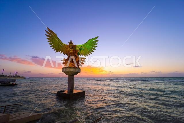 Jeddah , Saudi Arabia Dec 23 2022 - Jeddah Art Promenade - City Beach Jeddah , Saudi Arabia Dec 23 2022 - Jeddah Art Promenade - City Beach