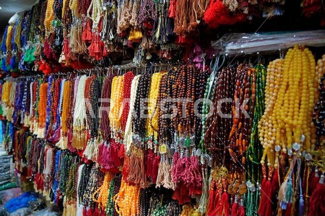 Muslim prayer beads (misbaha) for sale in different sizes and colours Muslim prayer beads (misbaha) for sale in different sizes and colours