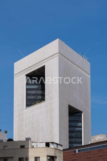 Ancient tower in Saudi Arabia city of Jeddah