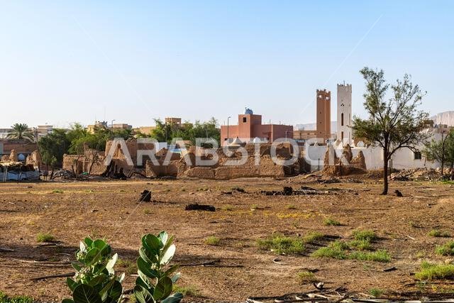 Muzahmiyah old town - morning light