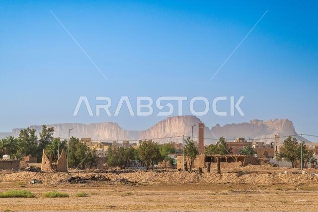 Muzahmiyah from desert. Muzahmiyah from desert.