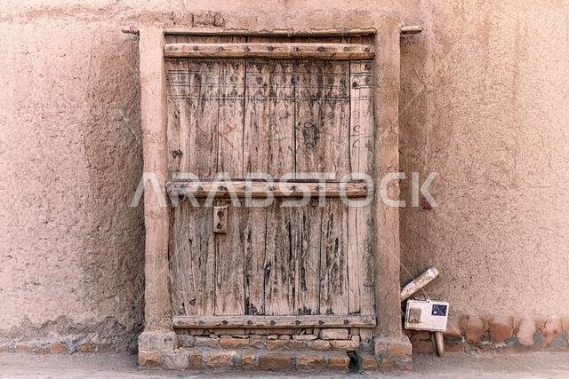 Old Door - Aged film style