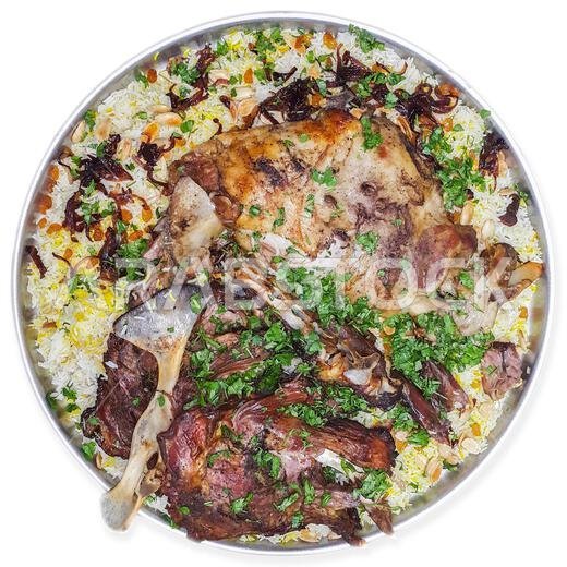 Mandi is a traditional dish from Yemen of meat, rice, and spices. It is now very popular in other areas of the Arabian Peninsula, and it is also commo