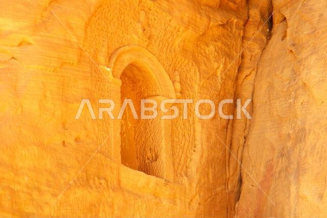 Archaeological site. Mada'in Saleh. Arabian desert. Saudi Arabia Archaeological site. Mada'in Saleh. Arabian desert. Saudi Arabia