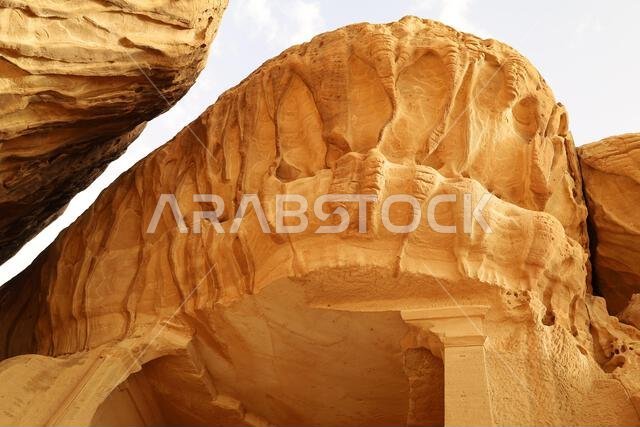 مدينة العلا القديمة، المملكة العربية السعودية - حضارة الأنباط أو مقابر الأنباط في مدائن صالح في العلا