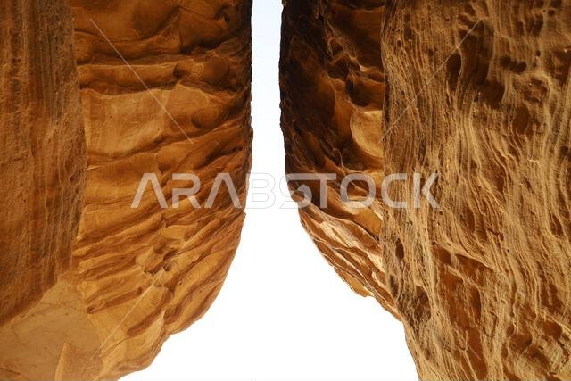 Al Ula old city , Saudi Arabia - The Nabataeans or Nabateans Tombs Civilization in Madain Saleh in Al Ula
