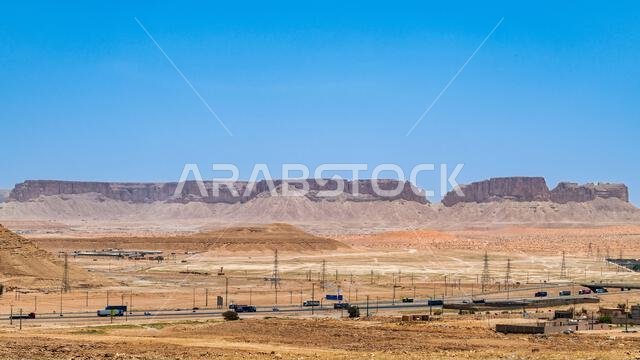 Saudi Arabia landscape - Muzahmiyah