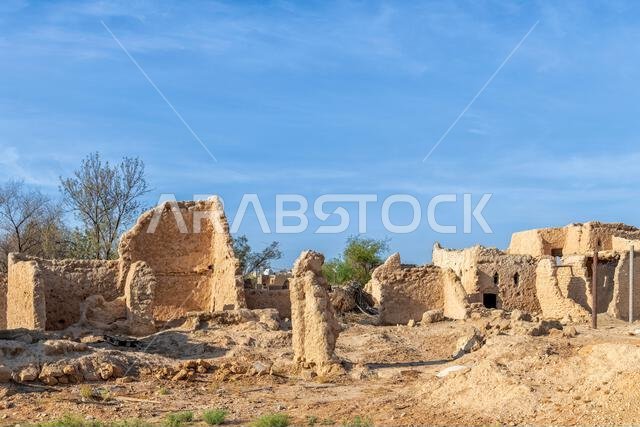 Old Ruins - morning light - a