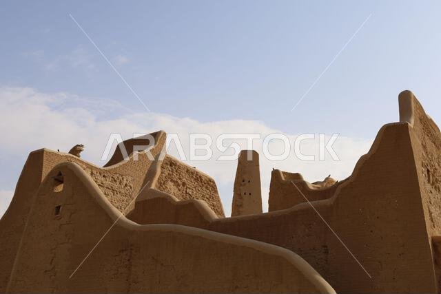 الدرعية العاصمة القديمة . الرياض المملكة العربية السعودية - آثار الدرعية - الثقافة السعودية. اليوم الوطني
