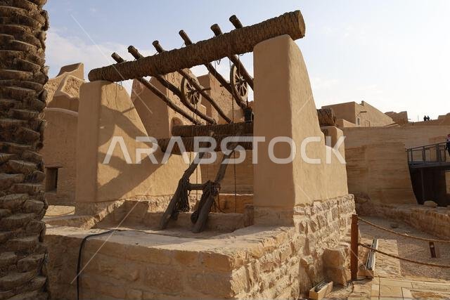 الدرعية العاصمة القديمة . الرياض المملكة العربية السعودية - آثار الدرعية - الثقافة السعودية. اليوم الوطني