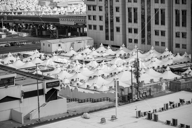 مدينة منى الخيامية خلال الحج مدينة منى الخيامية خلال الحج