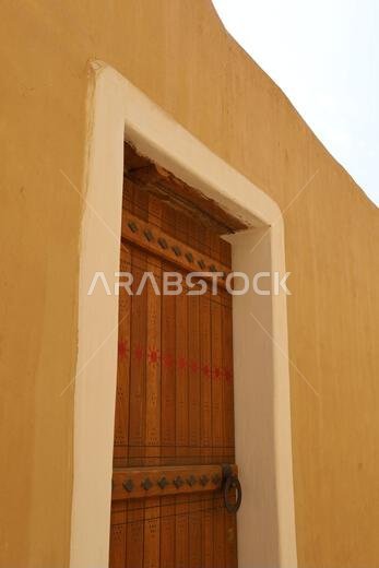 Al Diriyah old capital . Riyadh Saudi Arabia - Diriyah ruins - Saudi culture. National day
