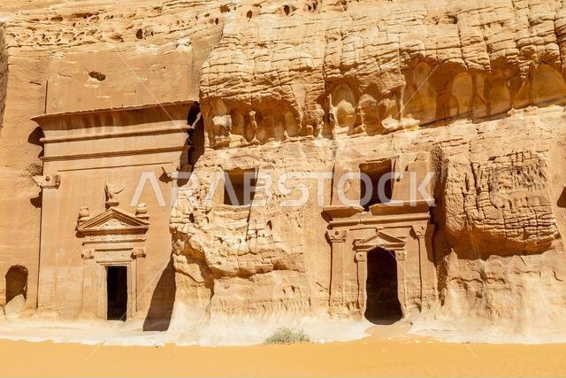 مجمع جبل البنات للمقابر النبطية، الهجرة، العلا، المملكة العربية السعودية