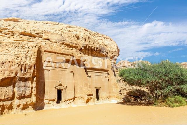 مجمع جبل البنات للمقابر النبطية، الهجرة، العلا، المملكة العربية السعودية