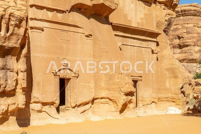 مجمع جبل البنات للمقابر النبطية، مدائن صالح، الهجرة، العلا، المملكة العربية السعودية