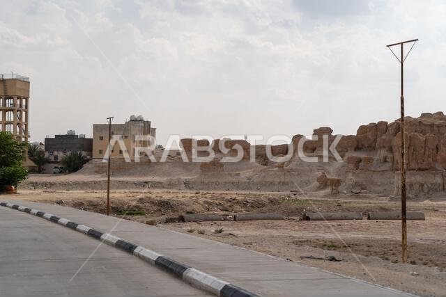Al-Qarah Mountain or Jabal Al-Qarah, Al Hofuf Saudi Arabia