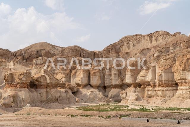 Al-Qarah Mountain or Jabal Al-Qarah, Al Hofuf Saudi Arabia