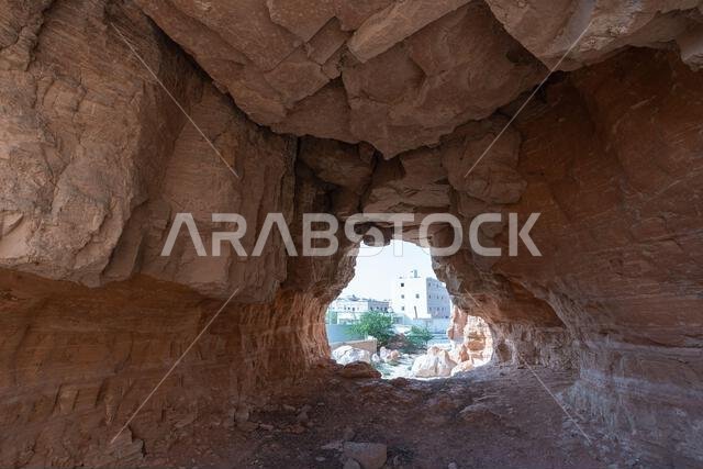Al-Qarah Mountain or Jabal Al-Qarah, Al Hofuf Saudi Arabia