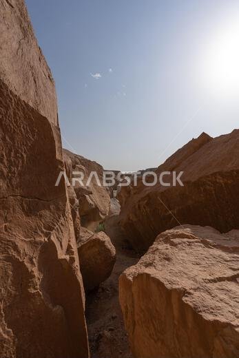 Al-Qarah Mountain or Jabal Al-Qarah, Al Hofuf Saudi Arabia