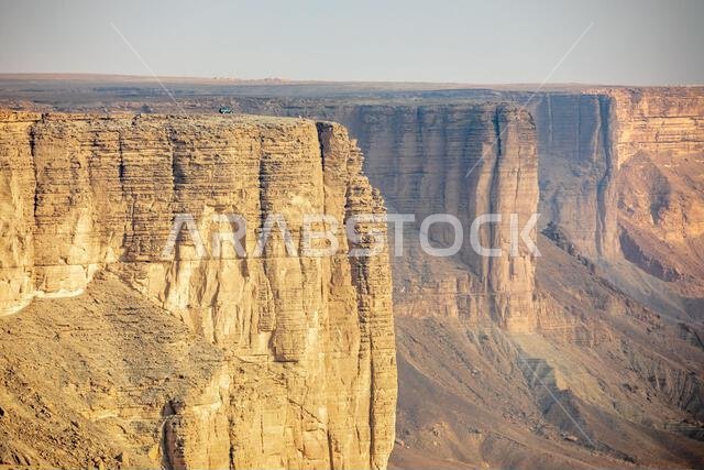 سلسلة جبال جبل طويق، الرياض، المملكة العربية السعودية