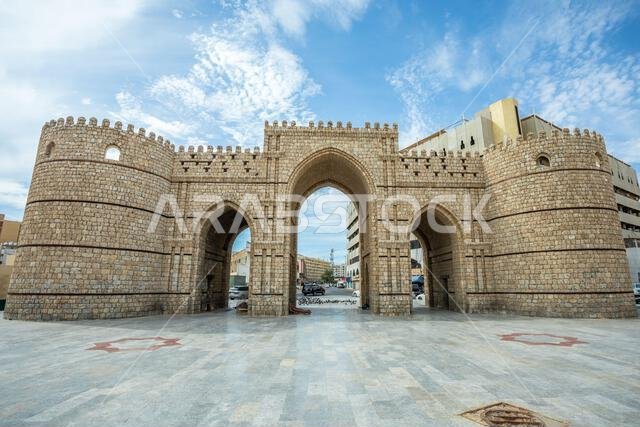 باب مكة، حصن باب مكة المدمر، جدة، المملكة العربية السعودية