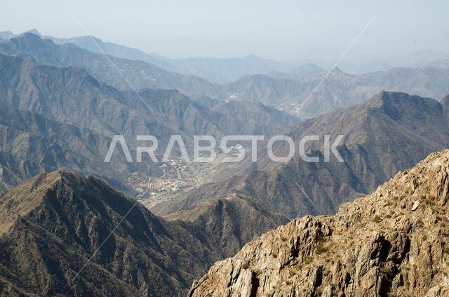 Asir Mountain range in South West Saudi Arabia