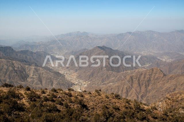 Asir Mountain range in South West Saudi Arabia