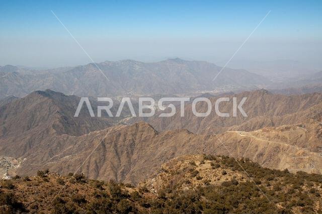 Asir Mountain range in South West Saudi Arabia