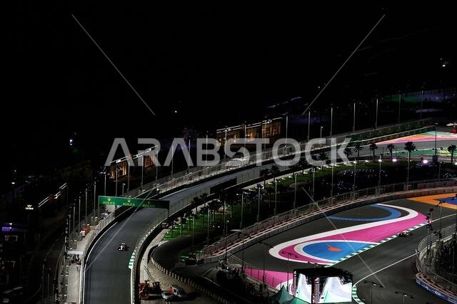 Jeddah, Saudi Arabia. 18th Mar, 2023. Kevin Magnussen (DEN) Haas VF-23. Formula 1 World Championship, Rd 2, Saudi Arabian Grand Prix, Saturday 18th March 2023. Jeddah, Saudi Arabia. Credit: James Moy/Alamy Live News