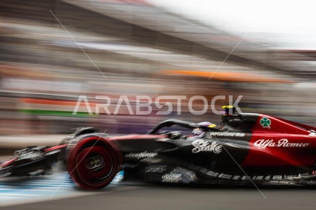 Jeddah, Saudi Arabia. 18th Mar, 2023. Zhou Guanyu (CHN) Alfa Romeo F1 Team C43. 18.03.2023. Formula 1 World Championship, Rd 2, Saudi Arabian Grand Prix, Jeddah, Saudi Arabia, Qualifying Day. Photo credit should read: XPB/Press Association Images. Credit: XPB Images Ltd/Alamy Live News Jeddah, Saudi Arabia. 18th Mar, 2023. Zhou Guanyu (CHN) Alfa Romeo F1 Team C43. 18.03.2023. Formula 1 World Championship, Rd 2, Saudi Arabian Grand Prix, Jeddah, Saudi Arabia, Qualifying Day. Photo credit should read: XPB/Press Association Images. Credit: XPB Images Ltd/Alamy Live News
