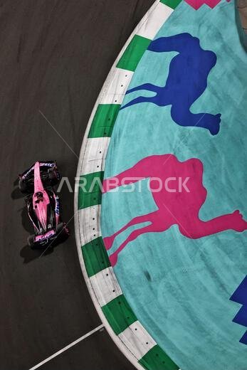 Jeddah, Saudi Arabia. 18th Mar, 2023. Esteban Ocon (FRA) Alpine F1 Team A523. Formula 1 World Championship, Rd 2, Saudi Arabian Grand Prix, Saturday 18th March 2023. Jeddah, Saudi Arabia. Credit: James Moy/Alamy Live News