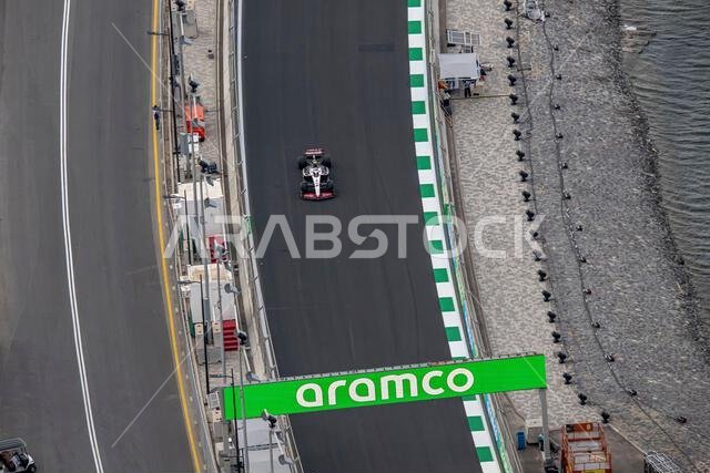 Jeddah, Saudi Arabia, March 18, Nico Hulkenberg, from Germany competes for Haas F1. Qualifying, round 2 of the 2023 Formula 1 championship. Credit: Michael Potts/Alamy Live News
