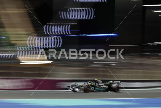 Jeddah, Saudi Arabia. 18th Mar, 2023. Lewis Hamilton (GBR) Mercedes AMG F1 W14. 18.03.2023. Formula 1 World Championship, Rd 2, Saudi Arabian Grand Prix, Jeddah, Saudi Arabia, Qualifying Day. Photo credit should read: XPB/Press Association Images. Credit: XPB Images Ltd/Alamy Live News