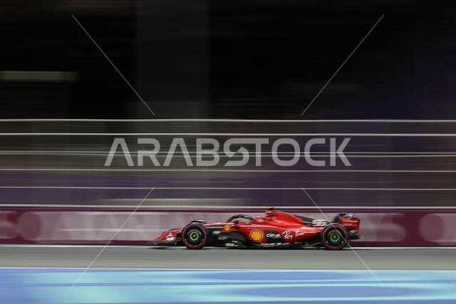 Jeddah, Saudi Arabia. 18th Mar, 2023. Carlos Sainz Jr (ESP) Ferrari SF-23. 18.03.2023. Formula 1 World Championship, Rd 2, Saudi Arabian Grand Prix, Jeddah, Saudi Arabia, Qualifying Day. Photo credit should read: XPB/Press Association Images. Credit: XPB Images Ltd/Alamy Live News