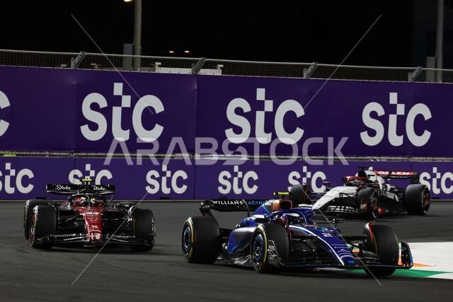 Jeddah, Saudi Arabia. 19th Mar, 2023. Logan Sargeant (USA) Williams Racing FW45. Formula 1 World Championship, Rd 2, Saudi Arabian Grand Prix, Sunday 19th March 2023. Jeddah, Saudi Arabia. Credit: James Moy/Alamy Live News