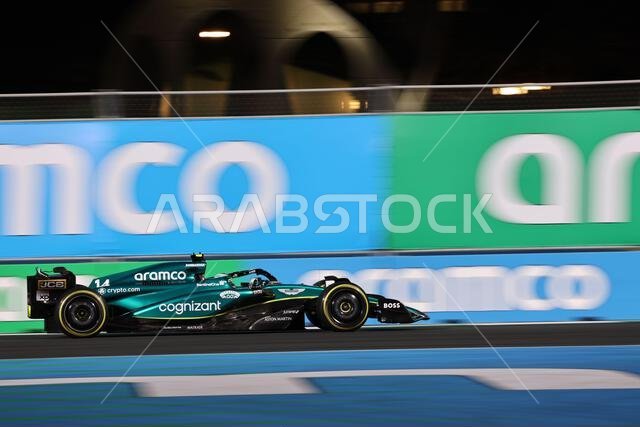 Jeddah, Saudi Arabia. 19th Mar, 2023. Fernando Alonso (ESP) Aston Martin F1 Team AMR23. 19.03.2023. Formula 1 World Championship, Rd 2, Saudi Arabian Grand Prix, Jeddah, Saudi Arabia, Race Day. Photo credit should read: XPB/Press Association Images. Credit: XPB Images Ltd/Alamy Live News