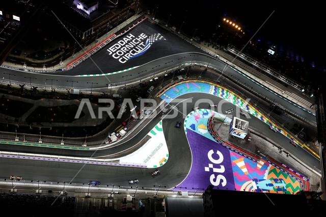 Jeddah, Saudi Arabia. 19th Mar, 2023. Charles Leclerc (MON) Ferrari SF-23 leads the field. Formula 1 World Championship, Rd 2, Saudi Arabian Grand Prix, Sunday 19th March 2023. Jeddah, Saudi Arabia. Credit: James Moy/Alamy Live News Jeddah, Saudi Arabia. 19th Mar, 2023. Charles Leclerc (MON) Ferrari SF-23 leads the field. Formula 1 World Championship, Rd 2, Saudi Arabian Grand Prix, Sunday 19th March 2023. Jeddah, Saudi Arabia. Credit: James Moy/Alamy Live News