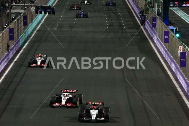 جدة، المملكة العربية السعودية. ١٩ مارس ٢٠٢٣. يوكي تسونودا (اليابان) ألفا تاوري AT04. بطولة العالم للفورمولا ١، الجولة الثانية، جائزة السعودية الكبرى، الأحد ١٩ مارس ٢٠٢٣. جدة، المملكة العربية السعودية. حقوق الصورة: جيمس موي/ألامي لايف نيوز